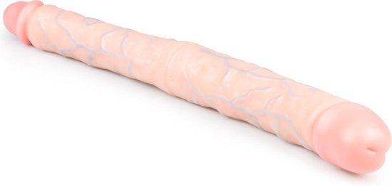50cm dubbele dildo - Beige