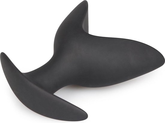 Sinner Gear Siliconen Anker Buttplug - Groot - Zwart