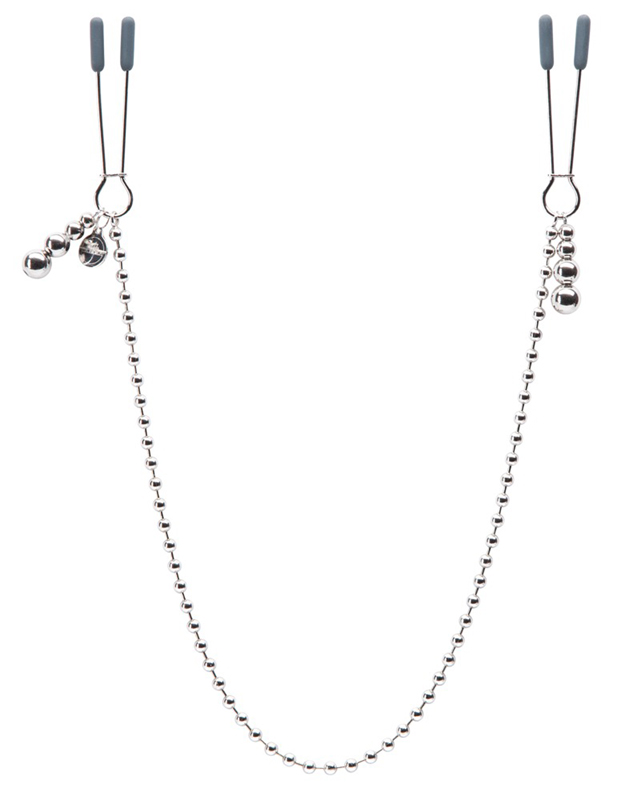 FIFTY SHADES FSD At My Mercy Tepelklemmen Met Ketting - Silver