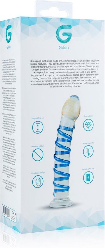 Gildo Glazen G-Spot/Prostaatdildo No. 1