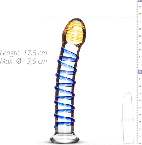 Gildo Glazen G-Spot/Prostaatdildo No. 1