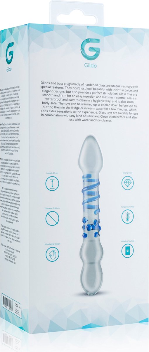 Gildo Glazen Dubbele Dildo No. 21