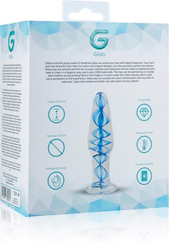 Gildo Glazen Buttplug No. 23