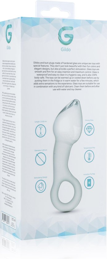 Gildo Glazen Prostaat Buttplug No. 13