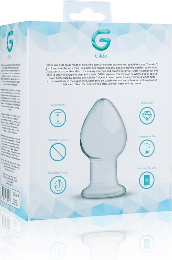 Gildo Glazen Buttplug No. 26