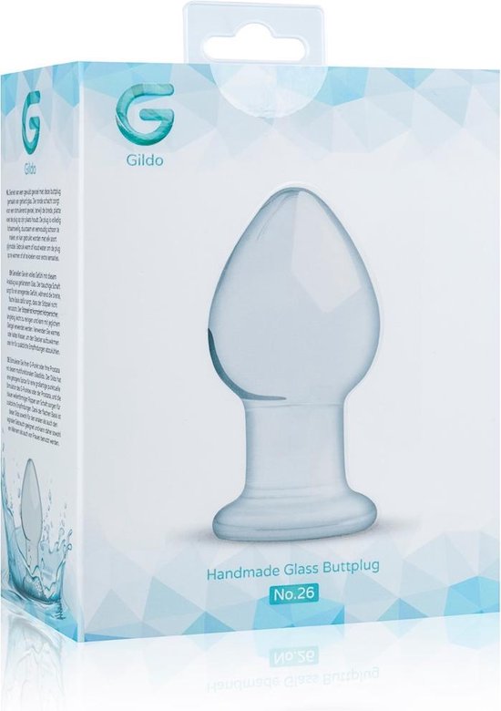 Gildo Glazen Buttplug No. 26