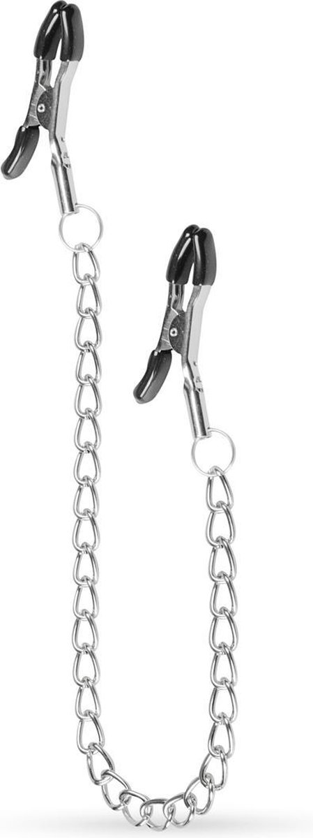 Klassieke Tepelklemmen Met Ketting - Silver