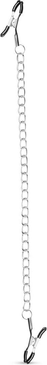 Klassieke Tepelklemmen Met Ketting - Silver