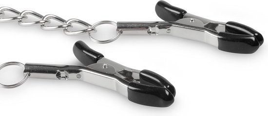 Klassieke Tepelklemmen Met Ketting - Silver