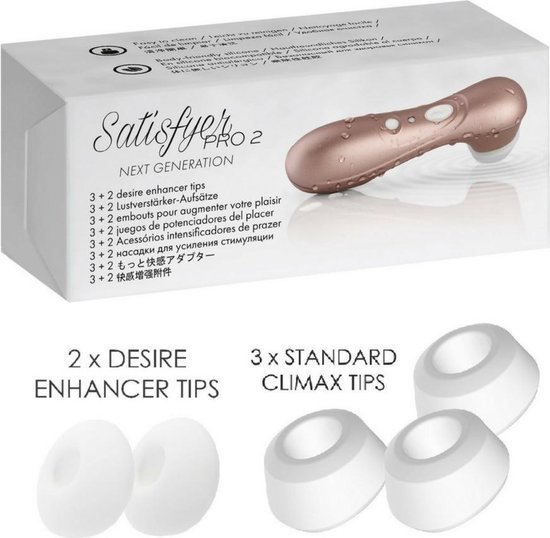 SATISFYER Pro 2 Next Generation Kapjes - 5 Stuks