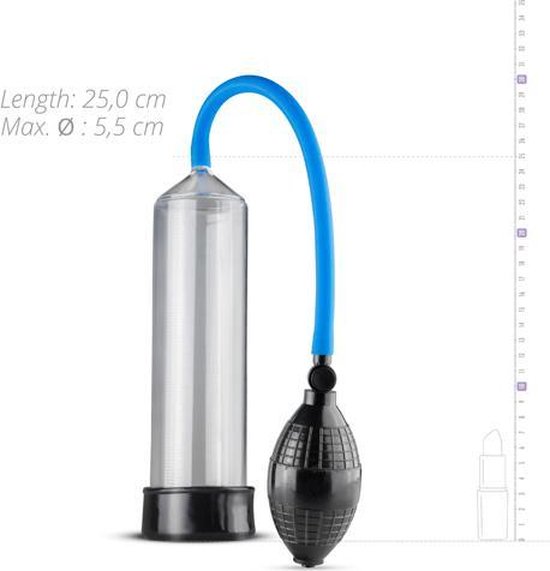 Penispomp Met Knijpbal - Transparant