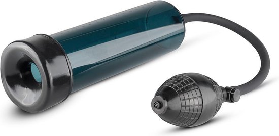 Penispomp Met Knijpbal - - Zwart