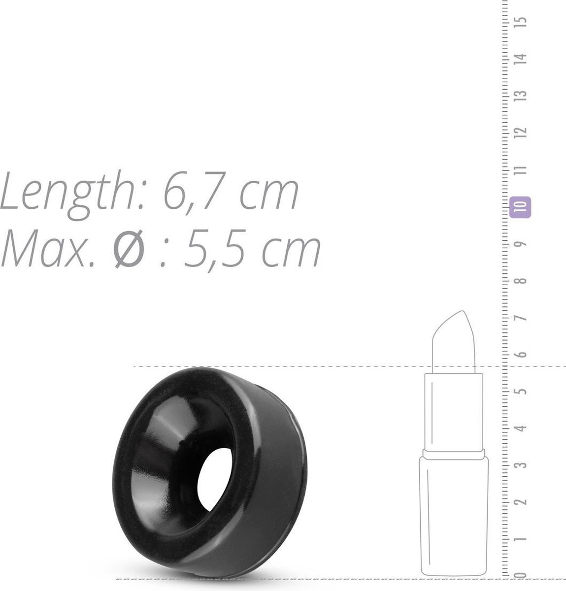 Penispomp Sleeve - - Zwart