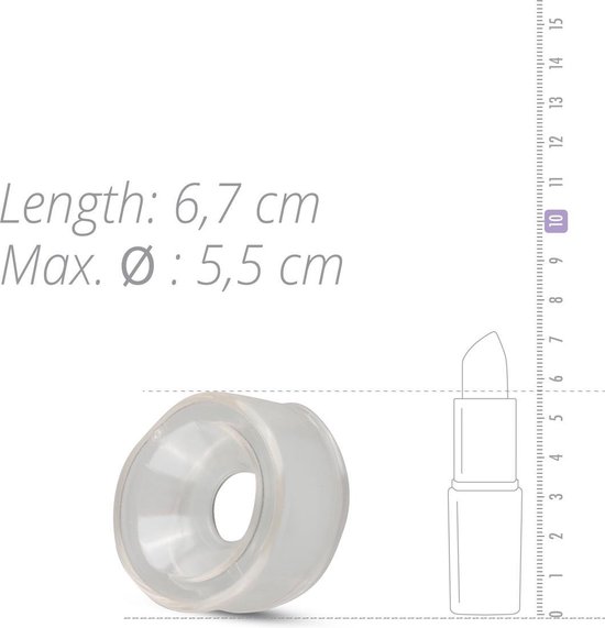 Penispomp Sleeve - Transparant