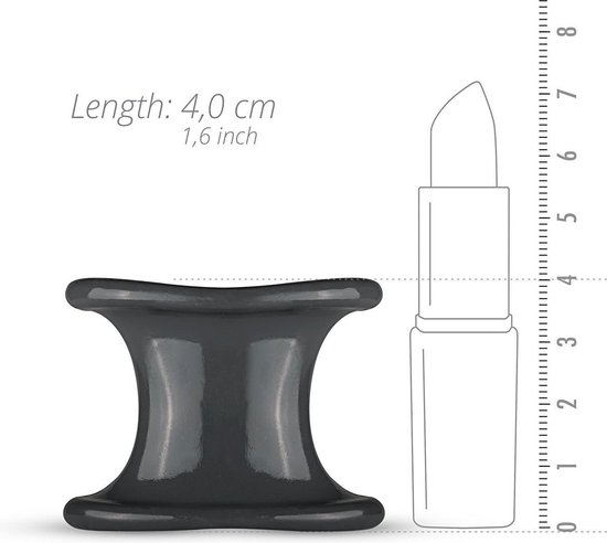 Boners Liquid Silicone Ball Stretcher - Grijs