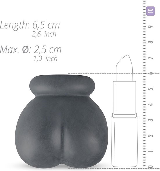 Boners Liquid Silicone Ballstretcher - Grijs