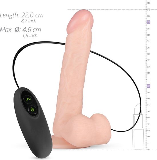 Real Fantasy Lewis Realistische Vibrator - Beige