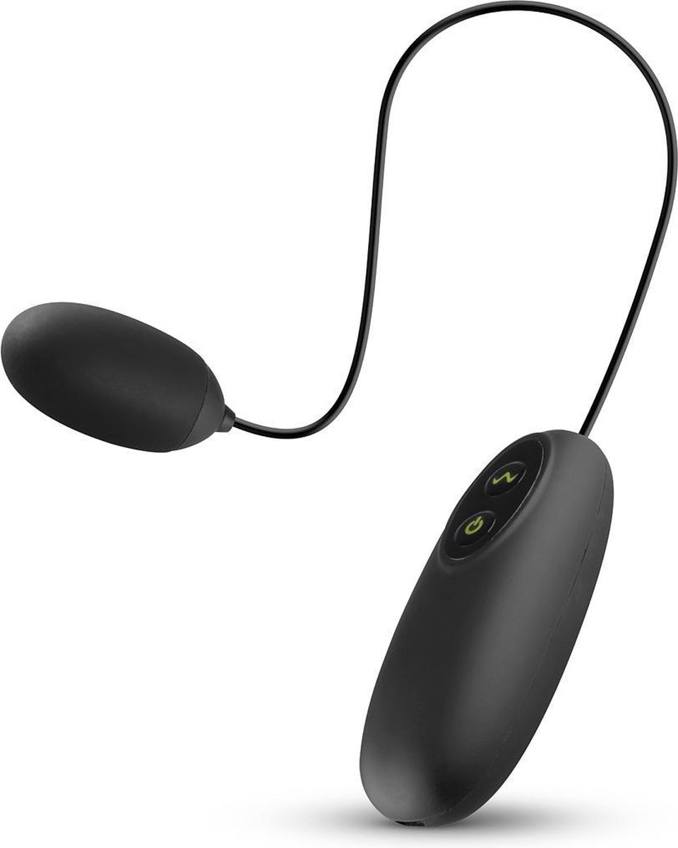 Blix - Vibratie-Eitje Met Afstandsbediening - - Zwart