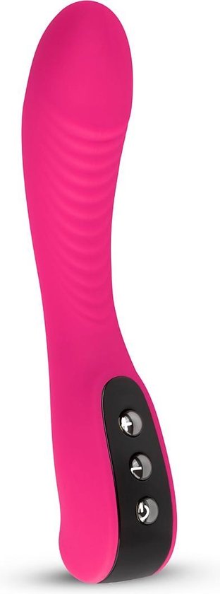 Geribbelde G-spot Vibrator Maximum Pleasure - Roze