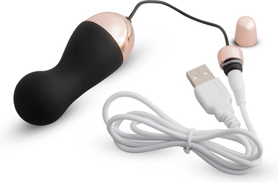 Teazers Vibratie-Eitje Met Afstandsbediening - Zwart