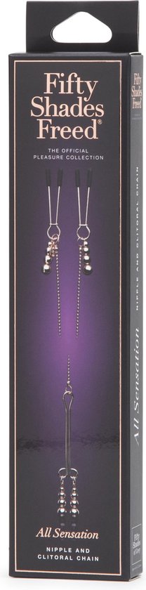 FIFTY SHADES Freed Tepel- En Clitorisklemmen - Goud
