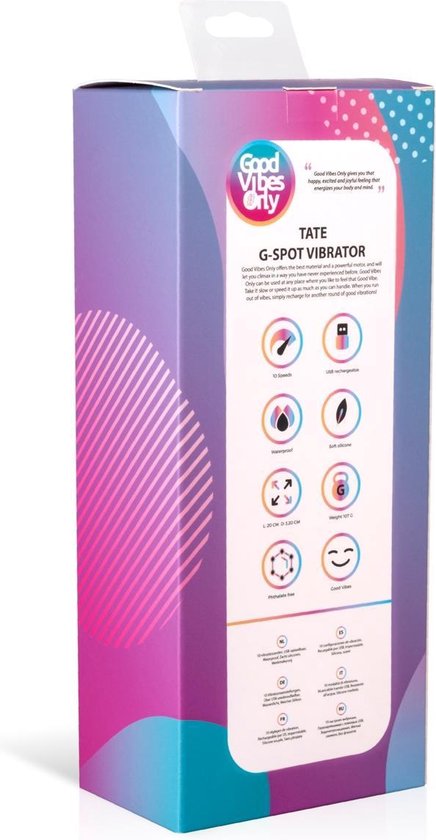 Good Vibes Only Tate G-Spot Vibrator - Turquoise