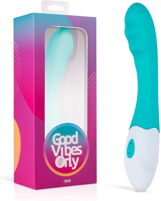 Good Vibes Only Tate G-Spot Vibrator - Turquoise