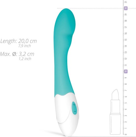 Good Vibes Only Tate G-Spot Vibrator - Turquoise