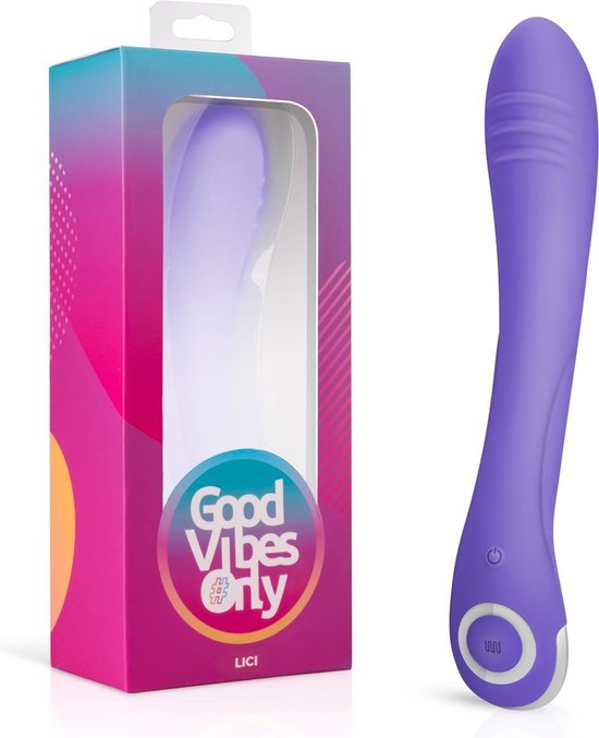 Good Vibes Only Lici G-Spot Vibrator - Paars