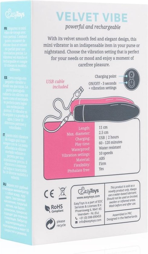 Velvet Vibe - - Roze