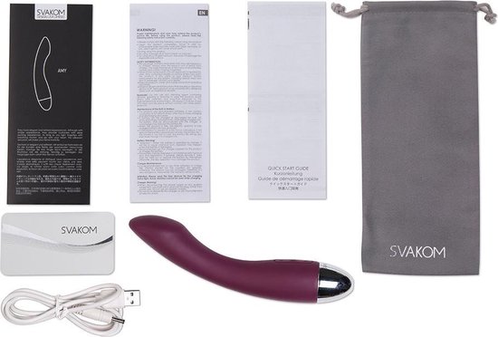 SVAKOM Amy G-Spot Vibrator - Paars