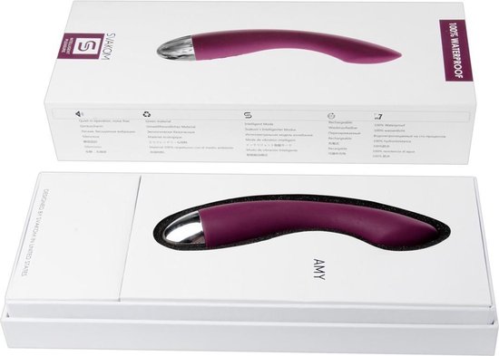 SVAKOM Amy G-Spot Vibrator - Paars