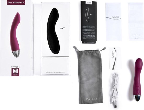SVAKOM Amy G-Spot Vibrator - Paars