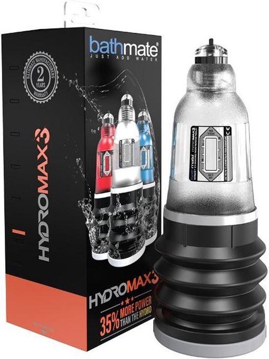 Bathmate Hydromax 3 - Transparant