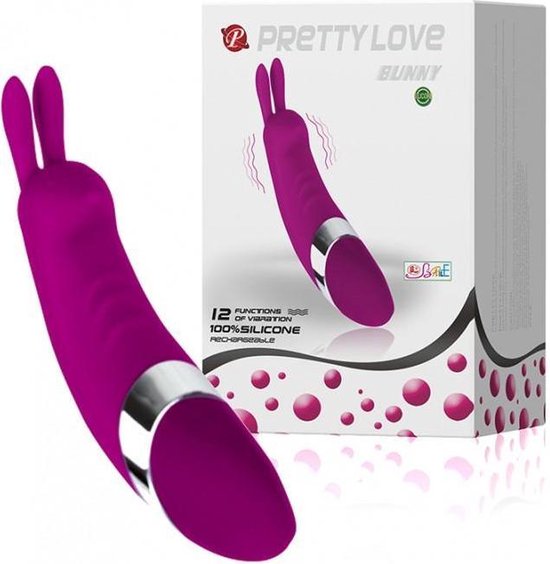 Pretty Love Bunny Mini Vibrator - Roze