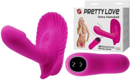 Pretty Love Fancy Clam G-Spot Vibrator - Roze