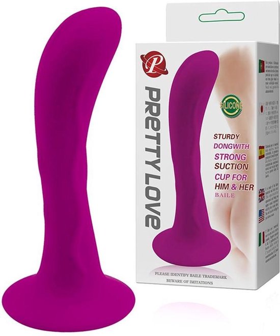 Pretty Love Dildo Met Zuignap - Paars
