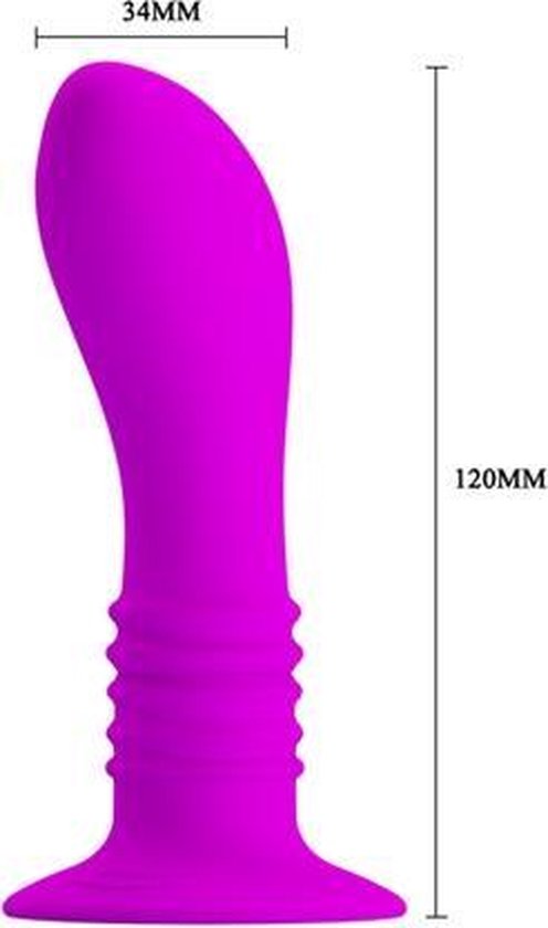 Pretty Love Kleine Vibrerende Buttplug - Paars