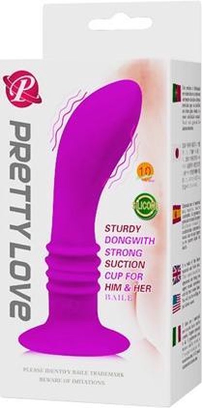 Pretty Love Kleine Vibrerende Buttplug - Paars