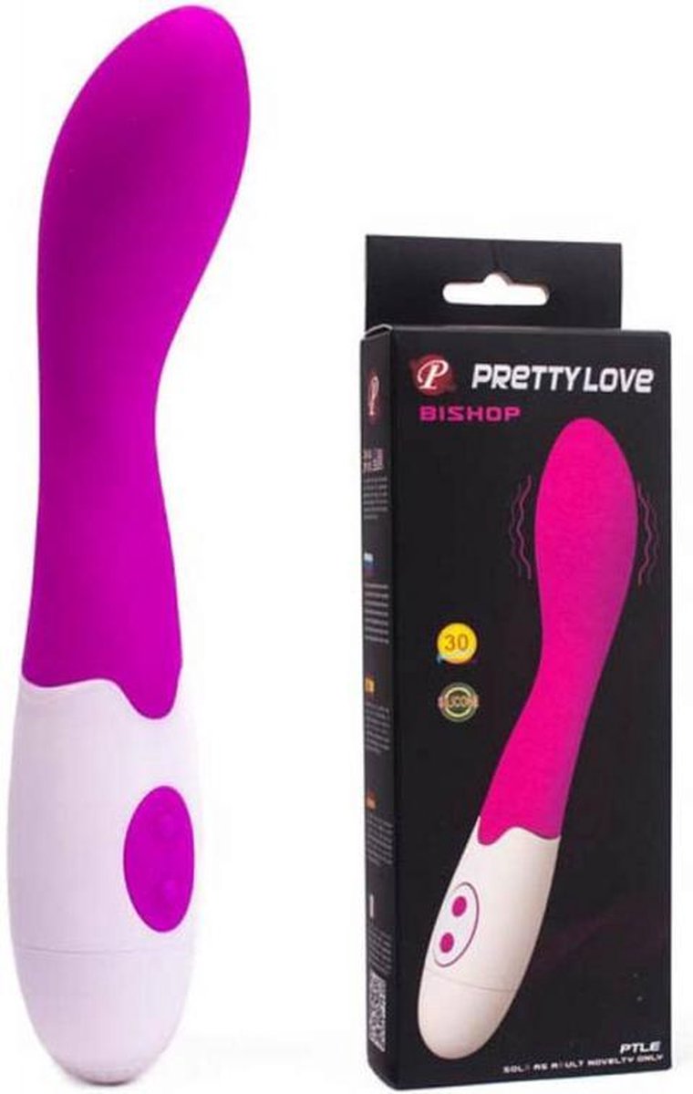 Pretty Love Bishop G-Spot Vibrator - Roze