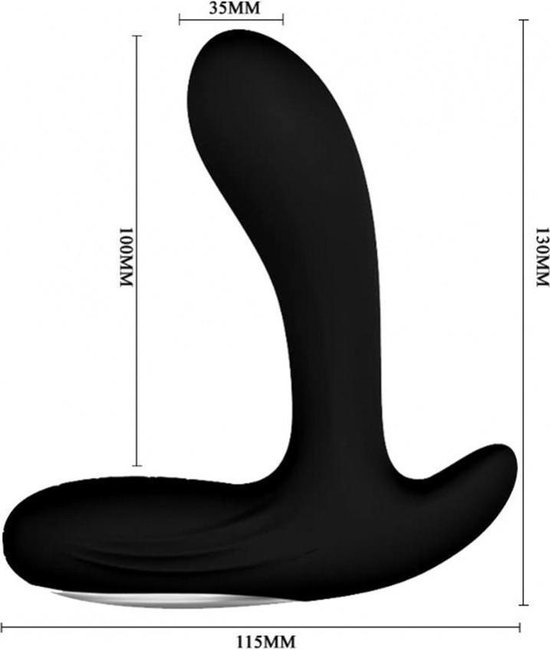 Pretty Love Backie Vibrerende Buttplug - Zwart