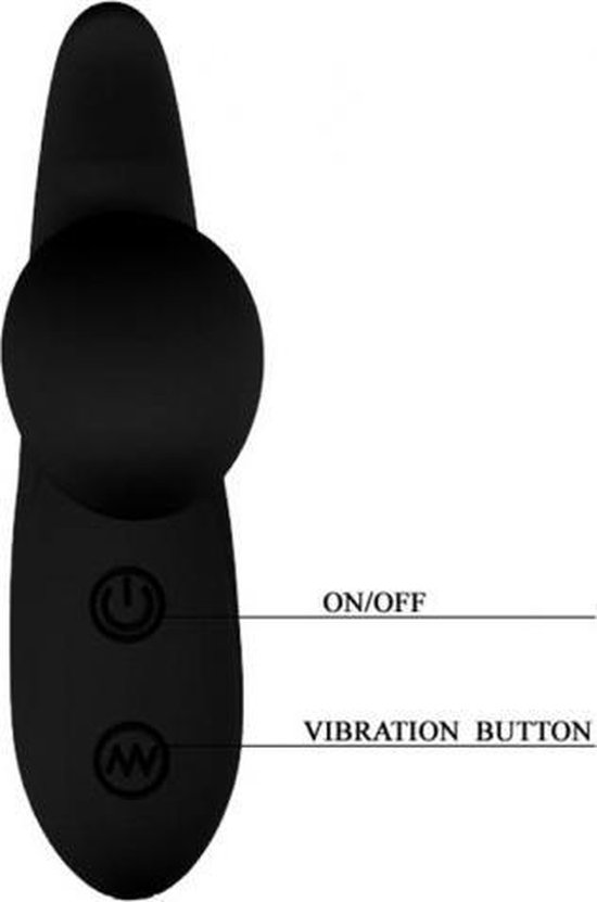 Pretty Love Backie Vibrerende Buttplug - Zwart