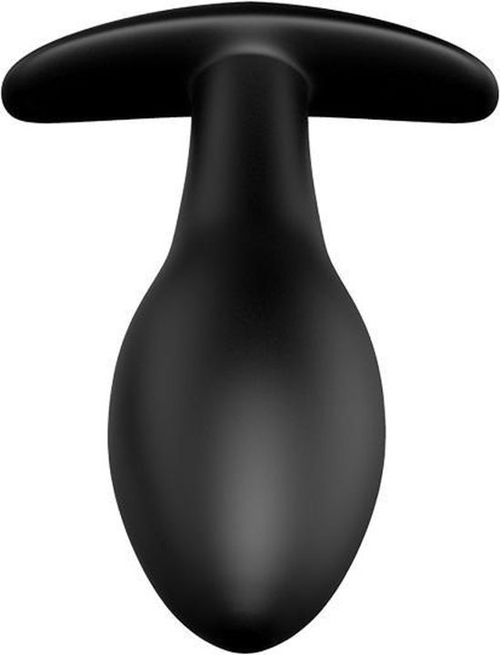 Pretty Love Vibrerende Buttplug met Afstandsbediening - Zwart