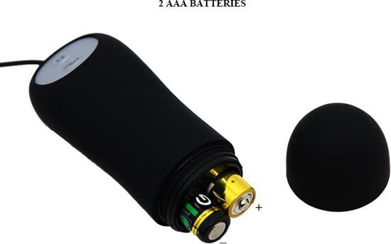 Pretty Love Vibrerende Buttplug met Afstandsbediening - Zwart