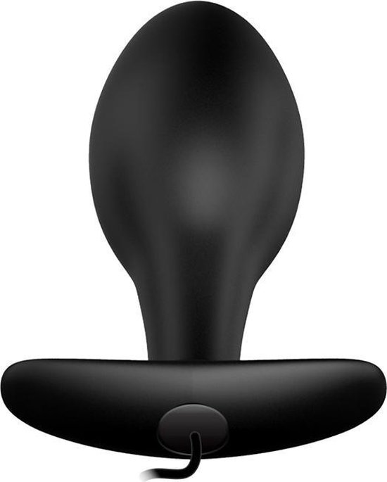 Pretty Love Vibrerende Buttplug met Afstandsbediening - Zwart