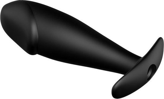 Pretty Love Vibrerende Buttplug met Afstandsbediening - Zwart
