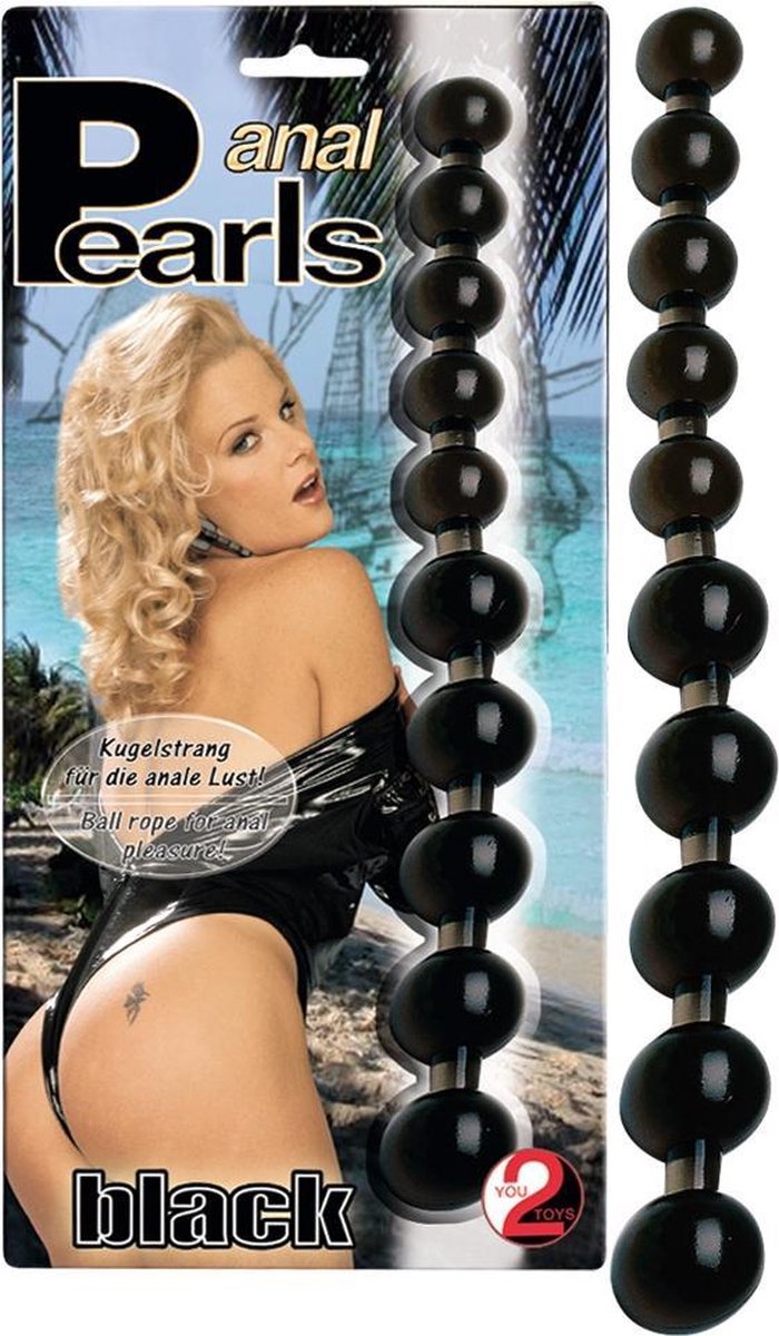 You2Toys Anal Beads - Zwart