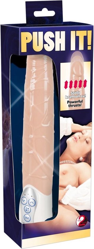 You2Toys Push It Stotende Vibrator - Beige