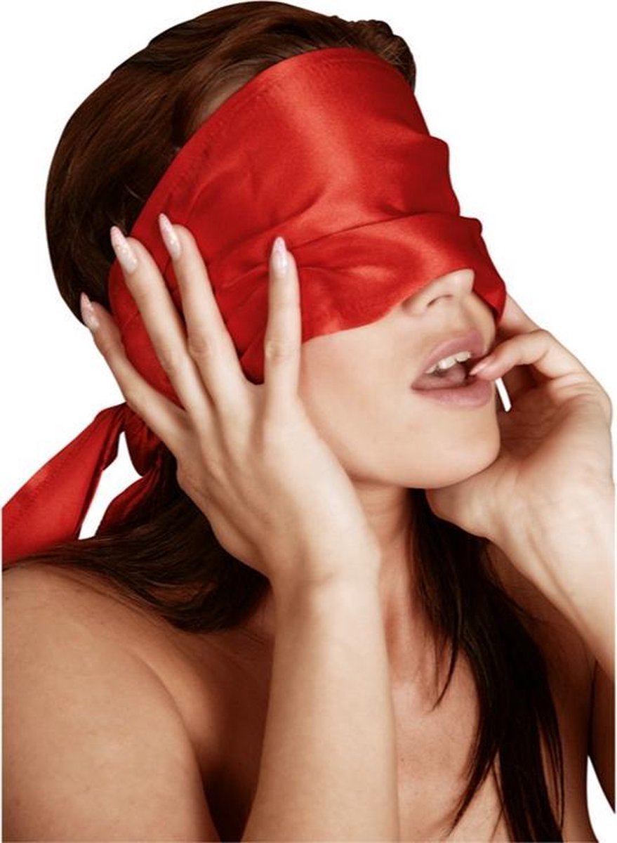 Bad Kitty Satijnen Sjaal - Rood