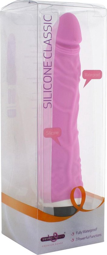 Seven Creations Slanke Realistisch vormgegeven Vibrator - Roze